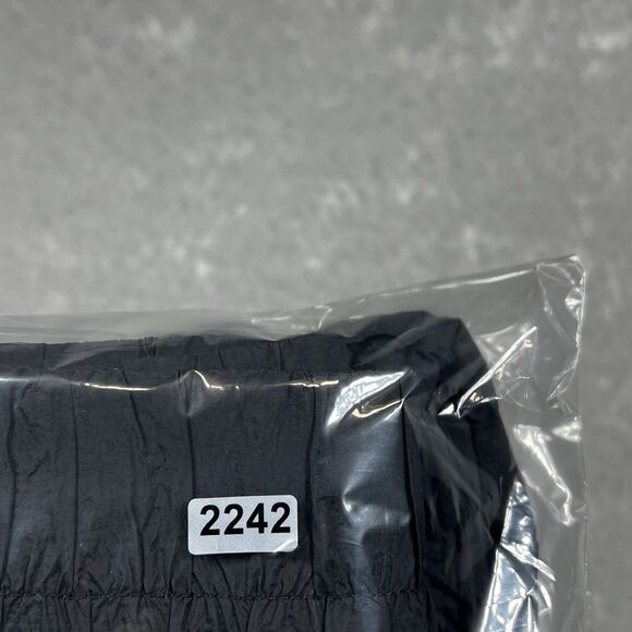 Fabletics Pants Windbreaker Womens Size Small Black Tapered Fit Nylon Pockets - Picture 14 of 14